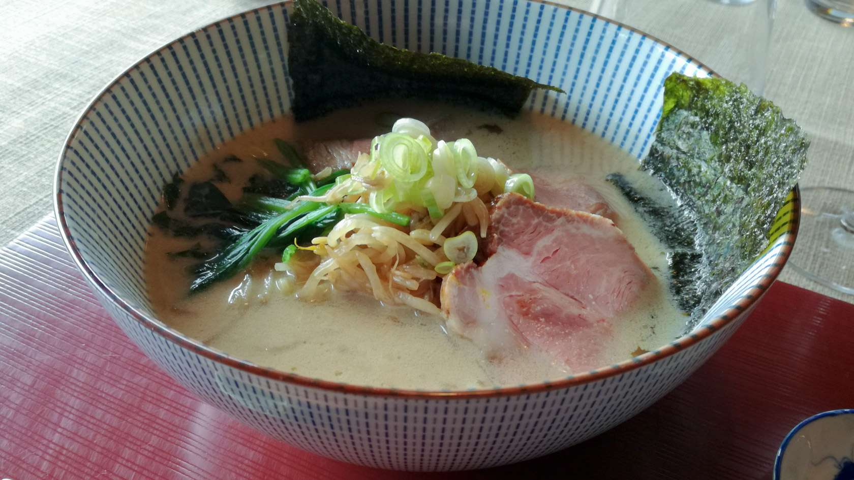 Plato de Ramen para las Jornadas Cuchara Puchero Sierra Norte Madrid
